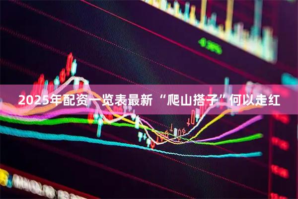 2025年配资一览表最新 “爬山搭子”何以走红